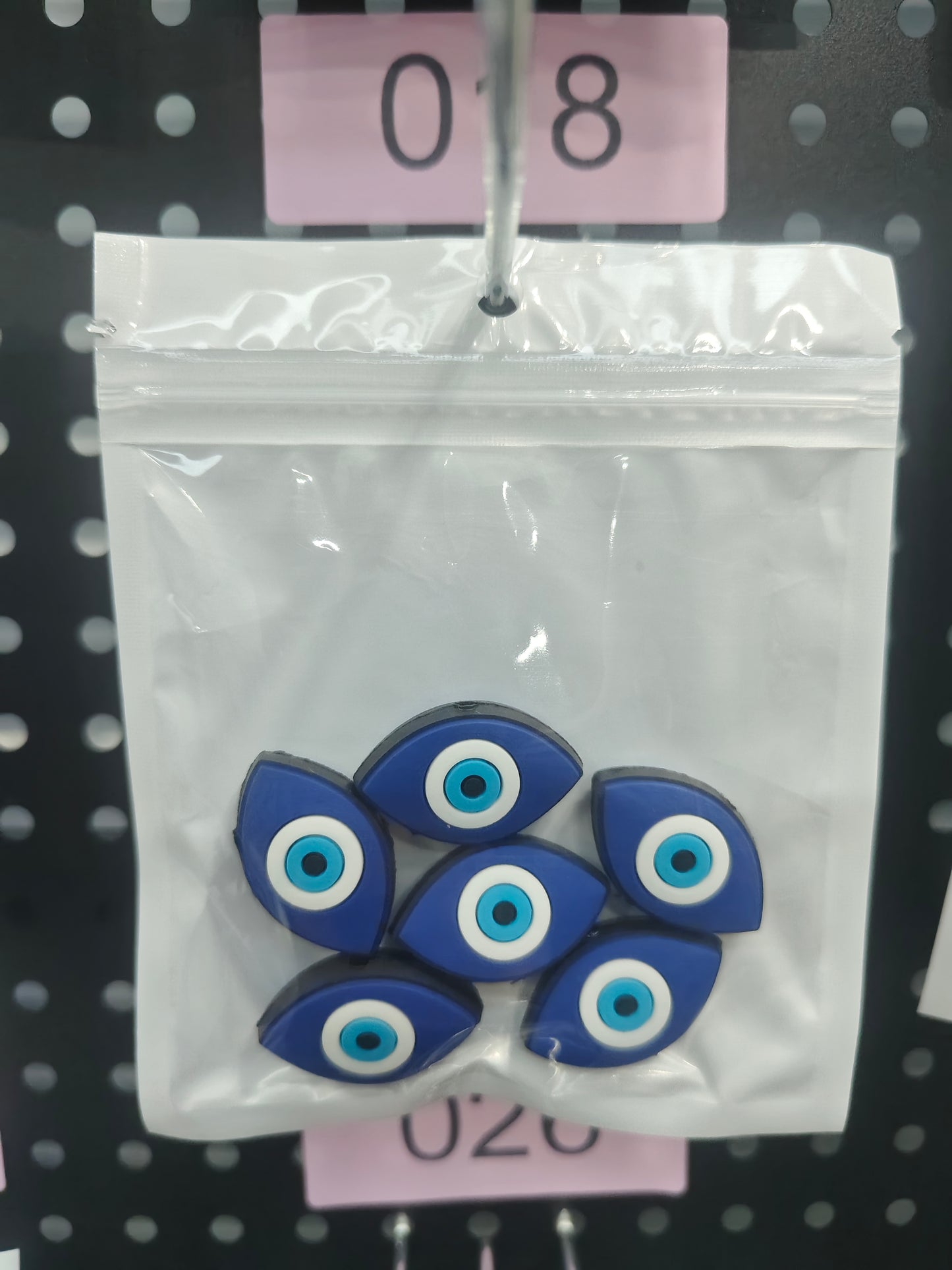 18 Evil eye 6pcs
