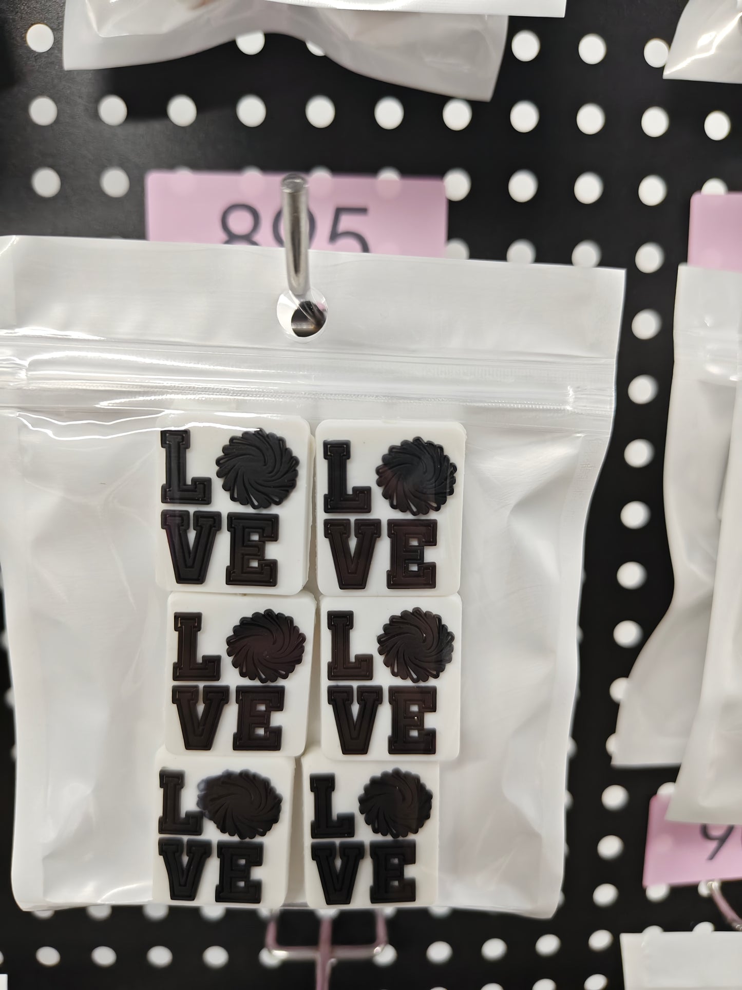 895 Love 6pcs
