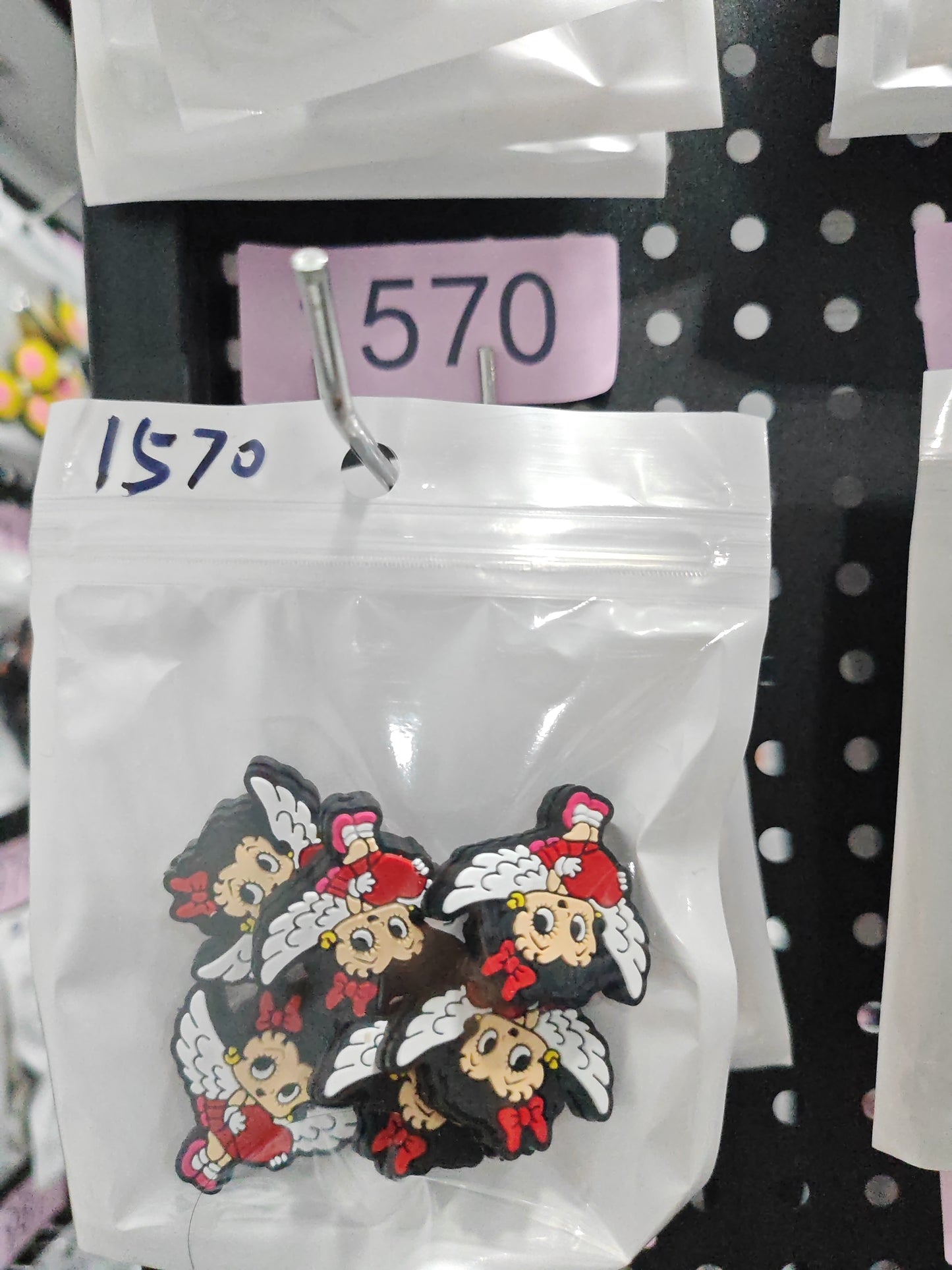 1570 Betty boop 6pcs