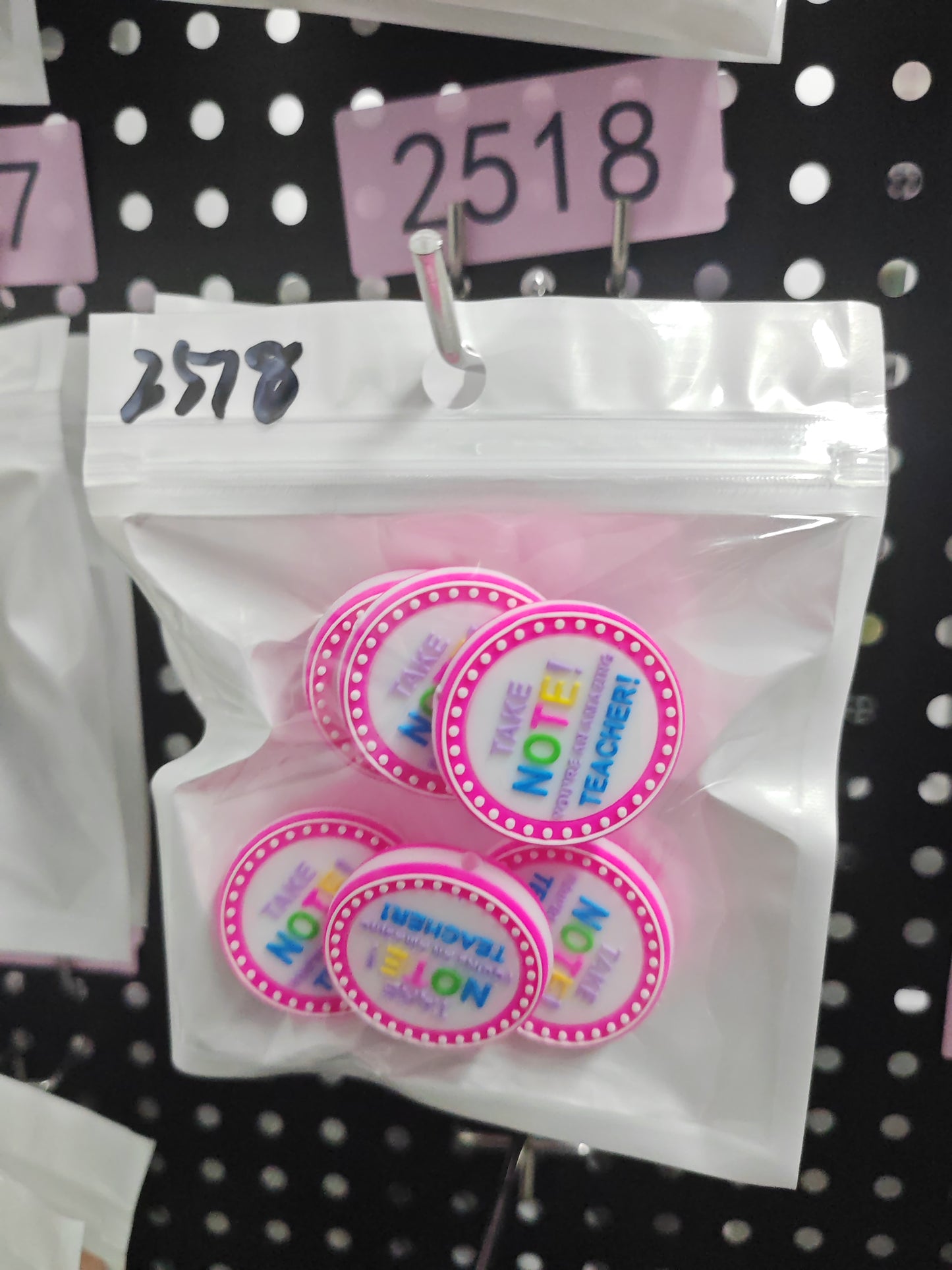 2518 Take note 6pcs