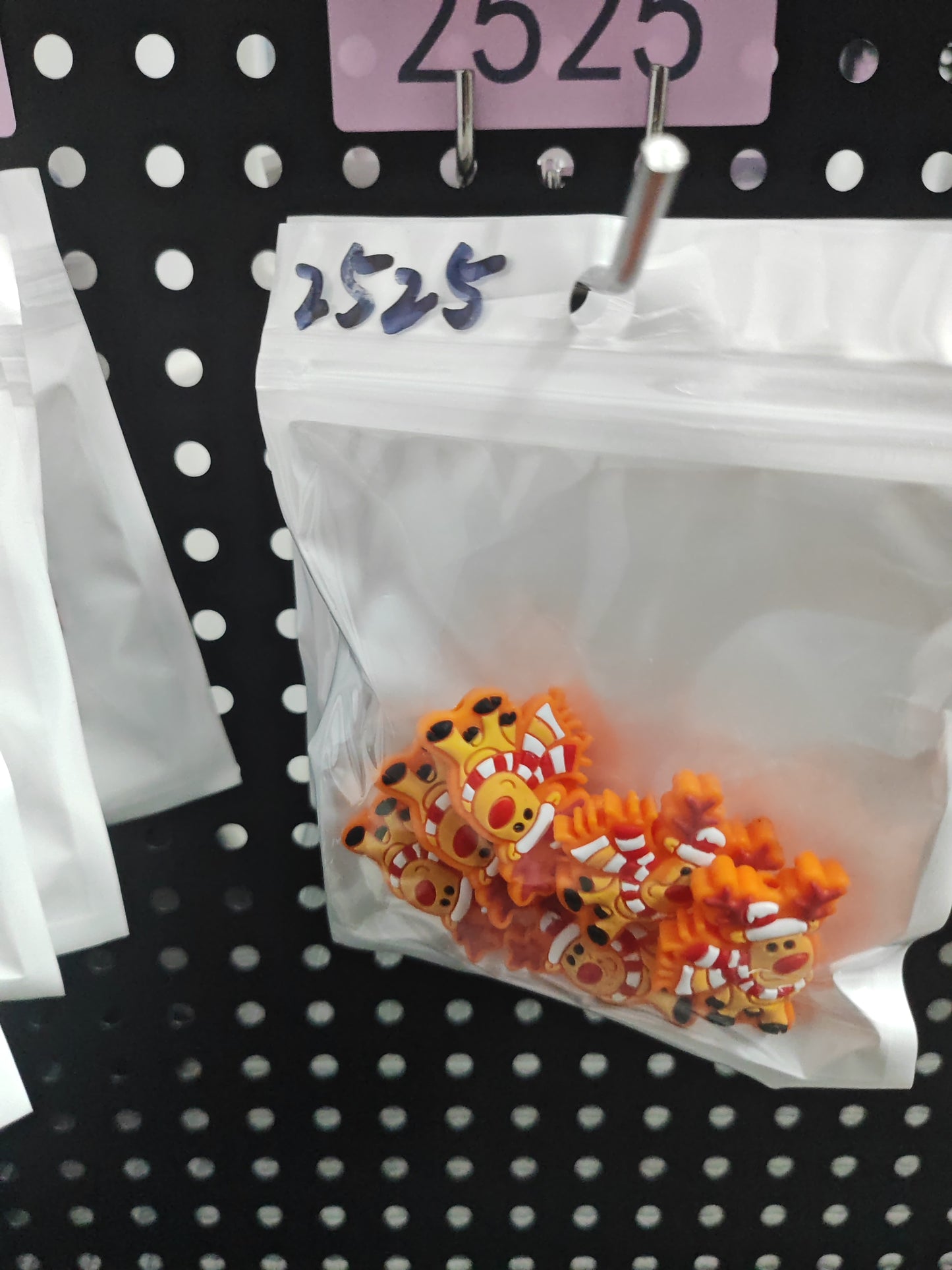 2525 Christmas deer 6pcs