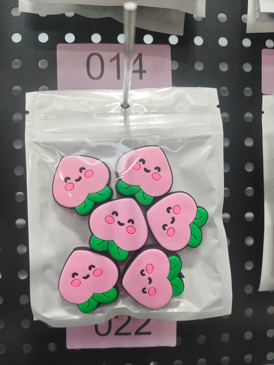 14 Peach 6pcs