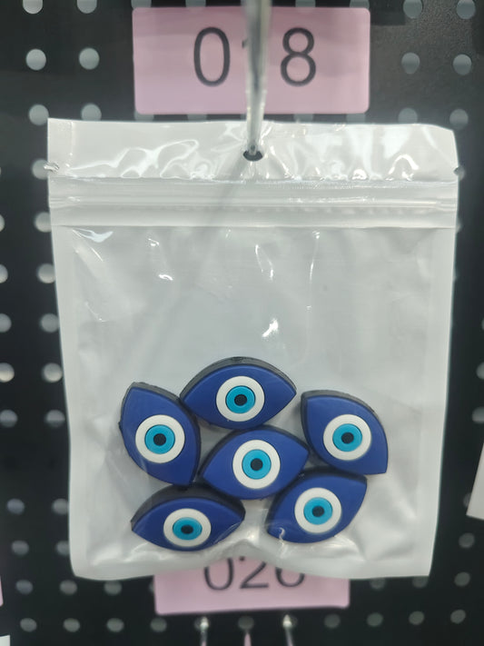 18 Evil eye 6pcs