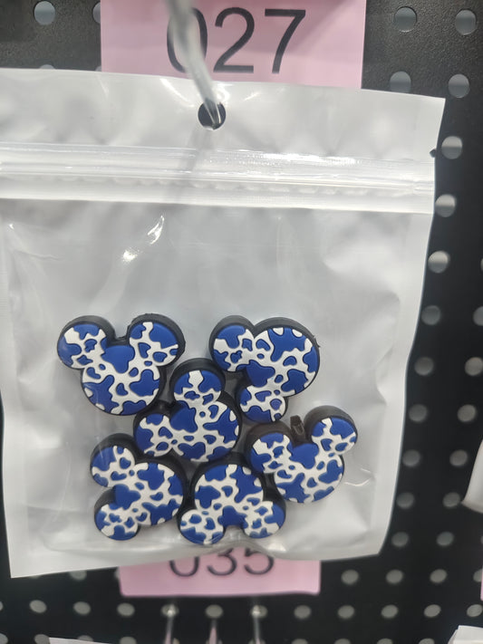 27 Mouse head 6pcs