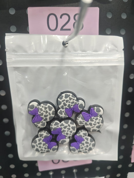 28 Mouse head 6pcs