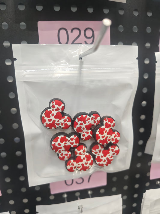 29 Mouse head 6pcs