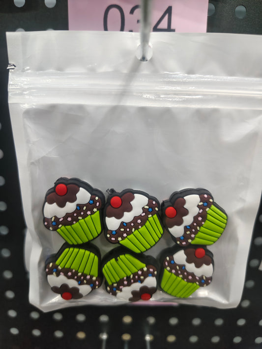 34 Cupcake 6pcs