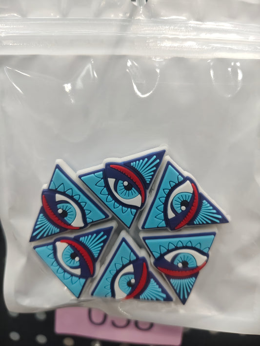 50 Evil eye 6pcs