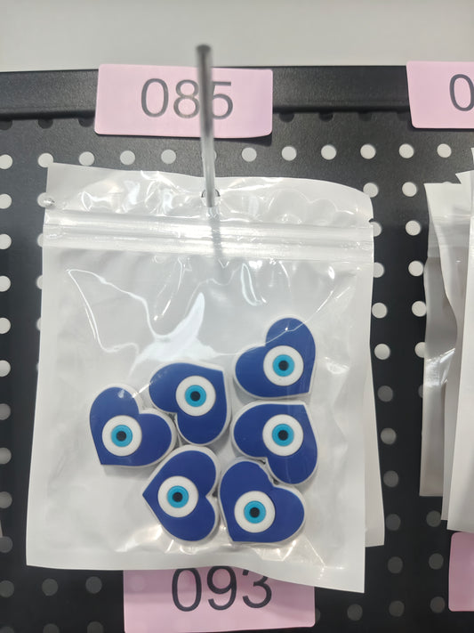 85 Evil eye 6pcs