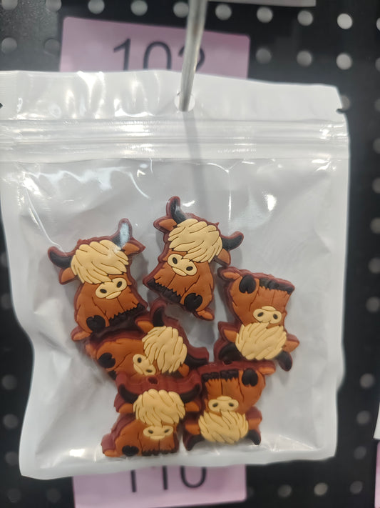 102 Cow 6pcs