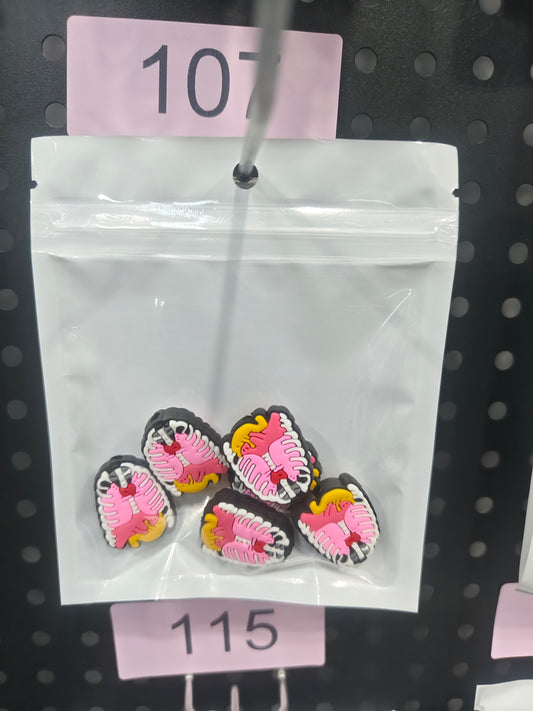 107 Bone 6pcs