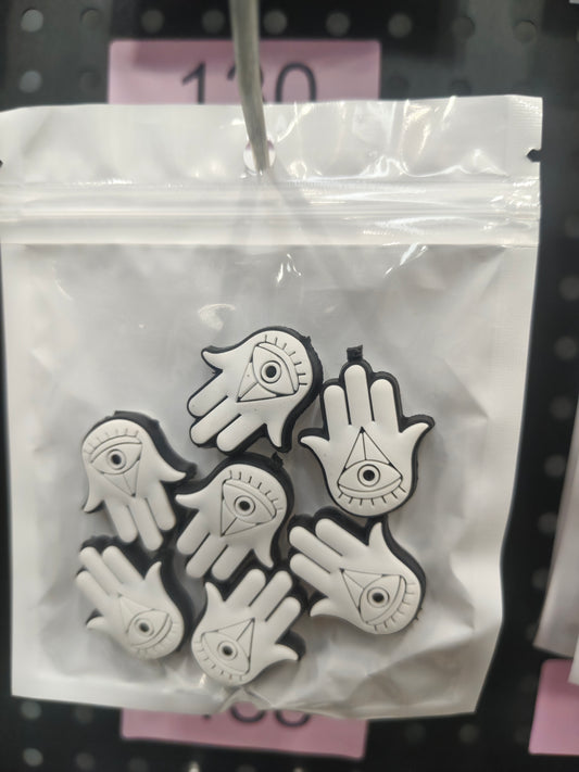 130 Evil eye 6pcs
