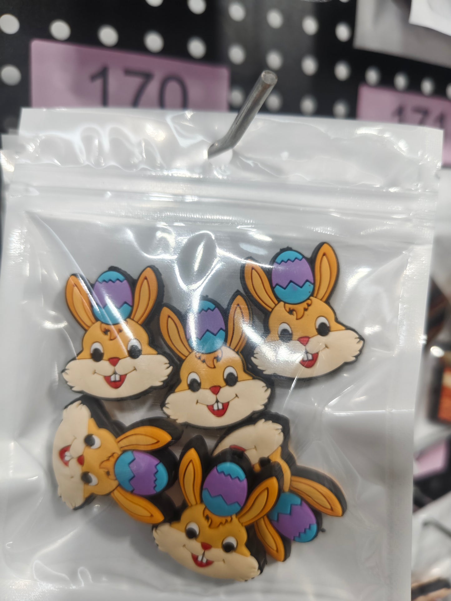 170 Easter Bunny 6pcs