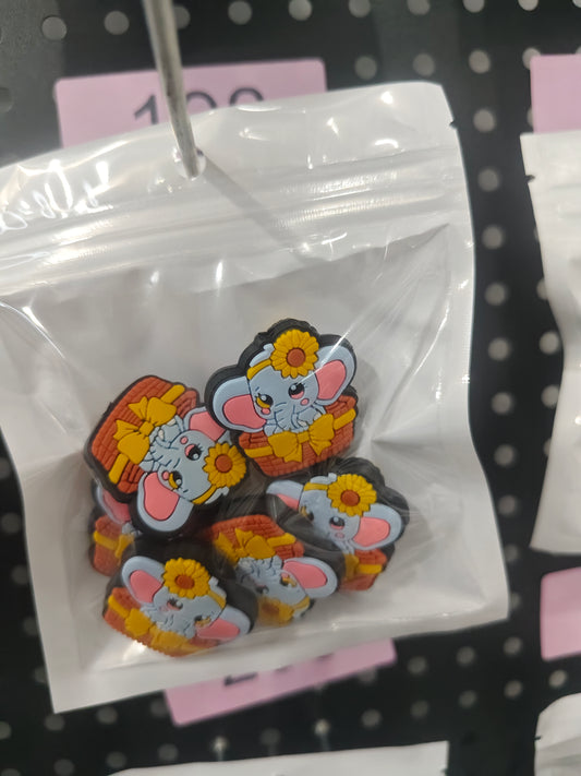 198 Elephant 6pcs