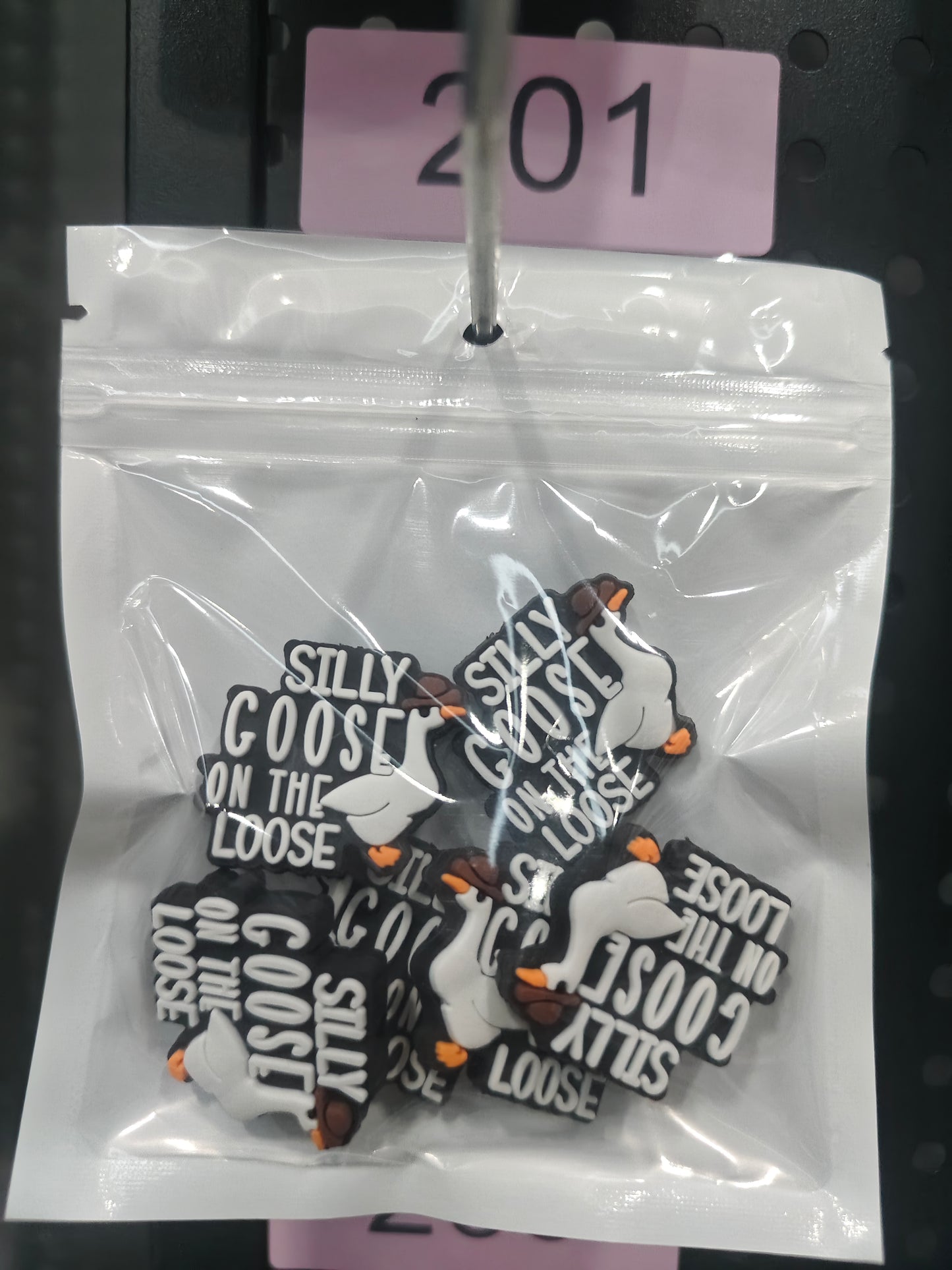 201 Silly goose on the loose 6pcs