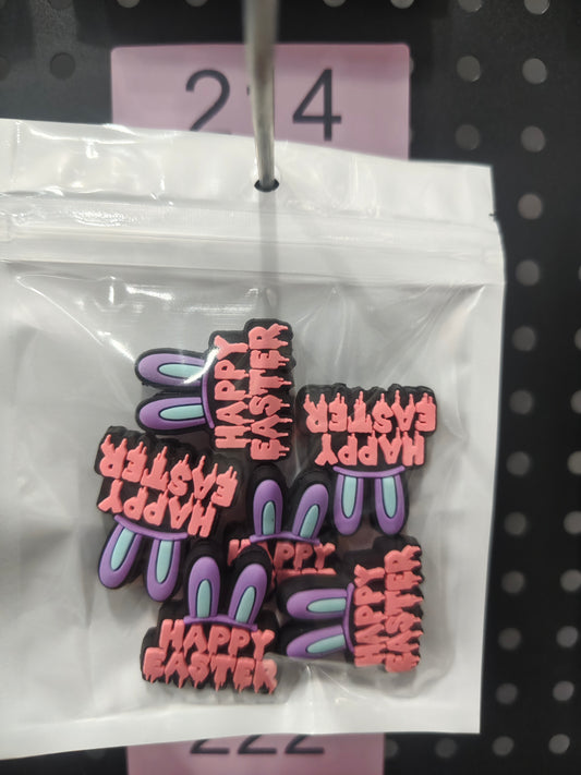 214 Happy Easter 6pcs