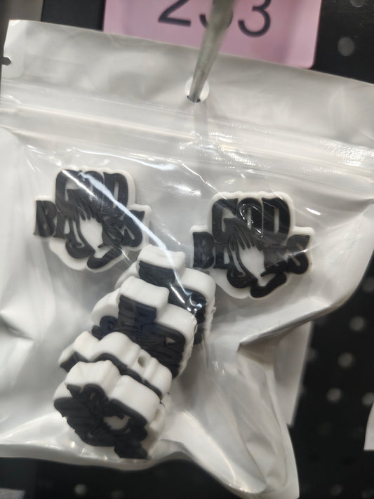 233 God bless 6pcs