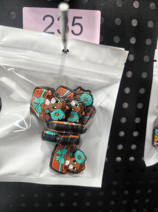 235 Horse 6pcs