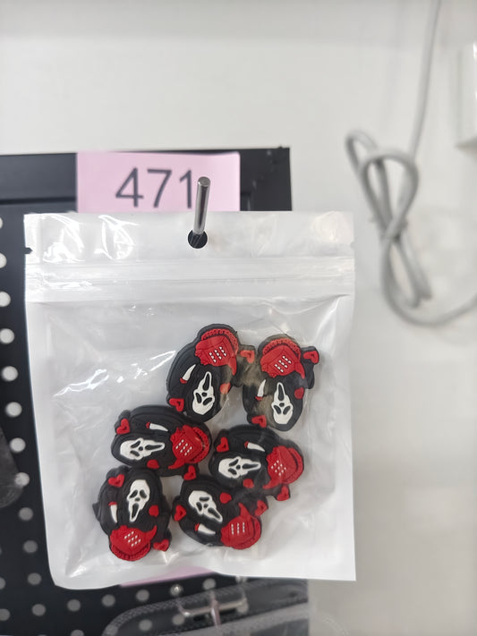 471 Ghost face 6pcs