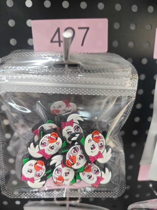 497 Bird 6pcs