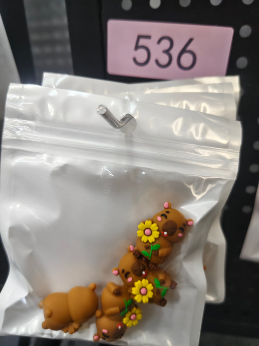 536 3D Kapibala 4pcs