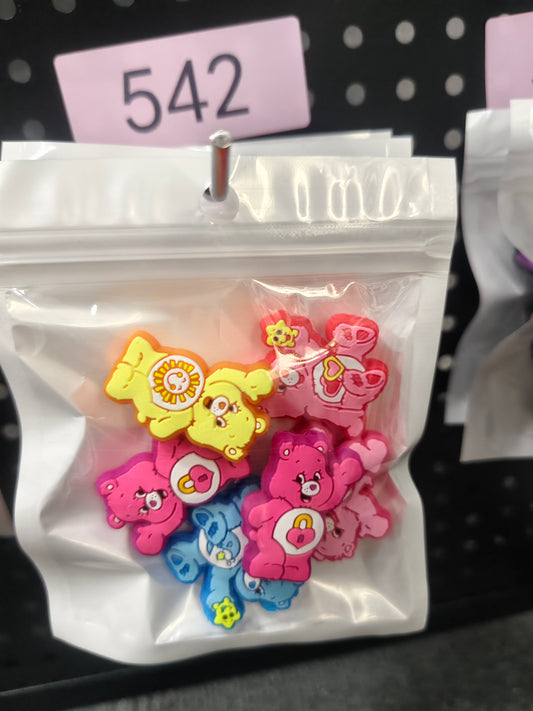 542 Care bears mix 6pcs