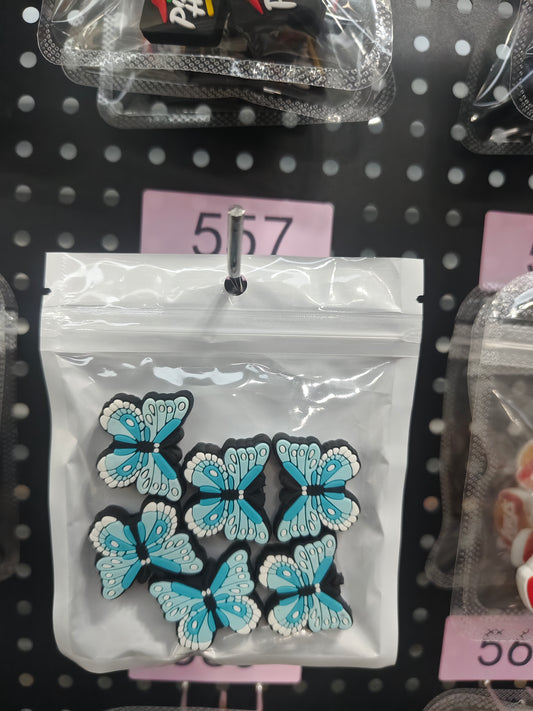 557 Butterfly 6pcs