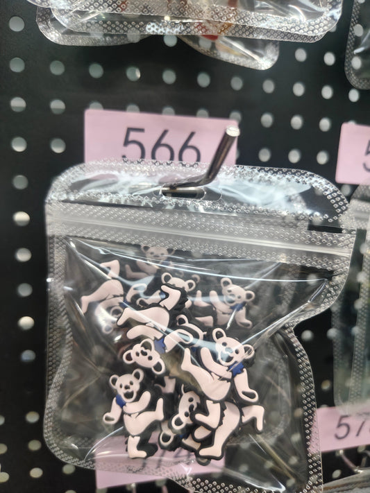 566 Dancing bear 6pcs