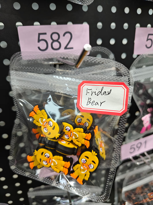 582 Friday bear 6pcs