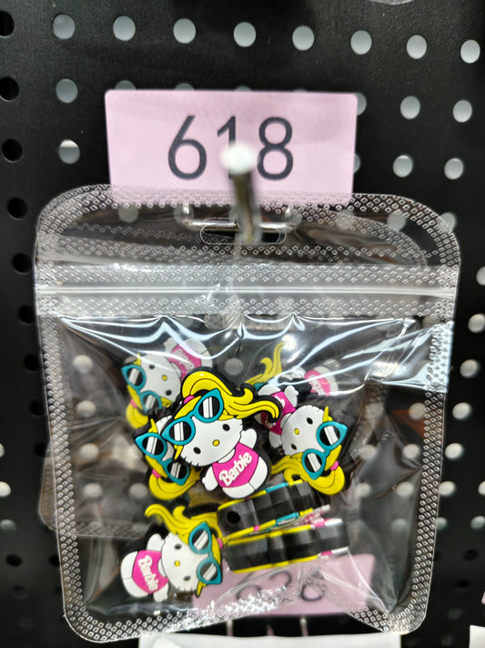 618 Barbie HK 6pcs