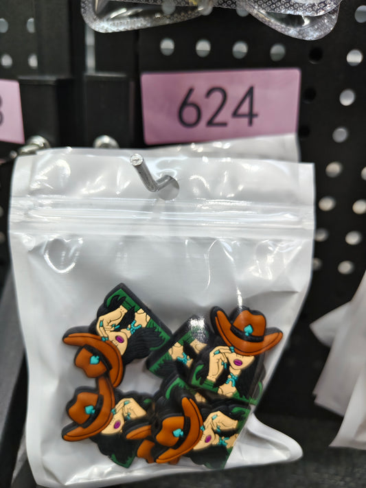 624 Cow girl 6pcs