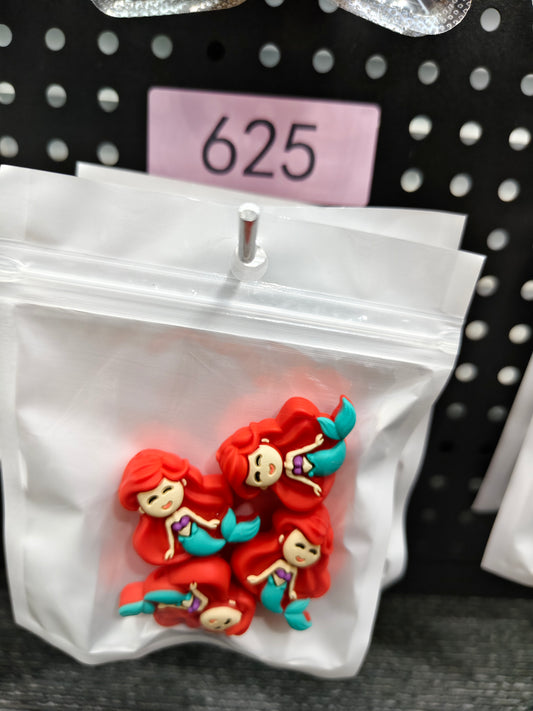 625 Mermaid 6pcs