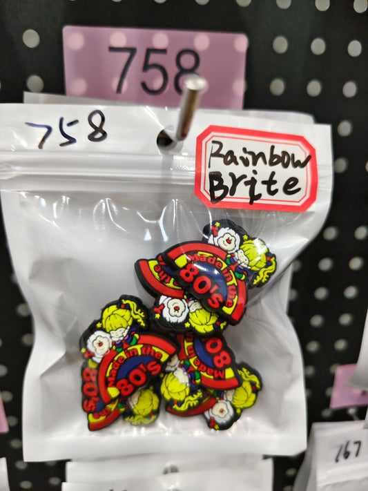 758 Rainbow brite 6pcs