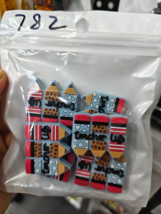 782 Teacher 6pcs