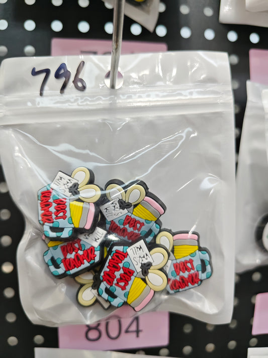 796 Best teacher 6pcs
