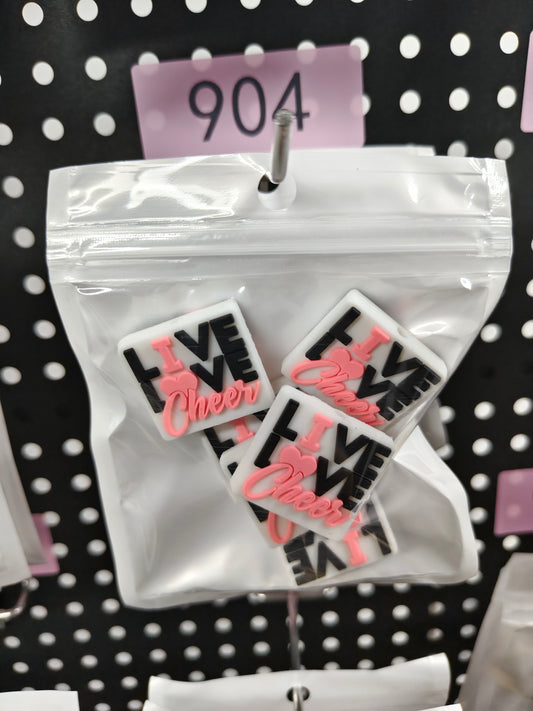 904 Live Love Cheer 6pcs