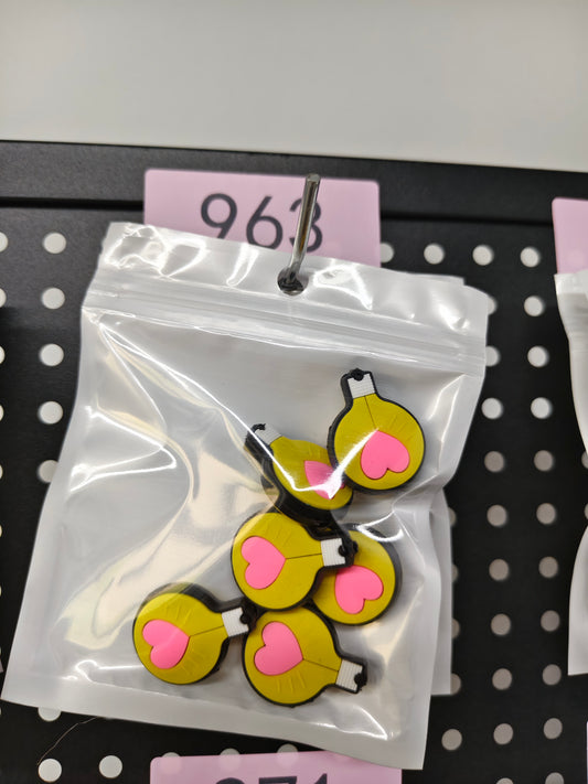 963 Heart 6pcs