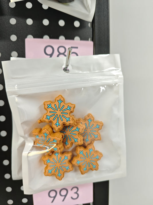 985 Snowflake 6pcs