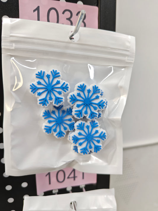 1033 Snowflake 6pcs