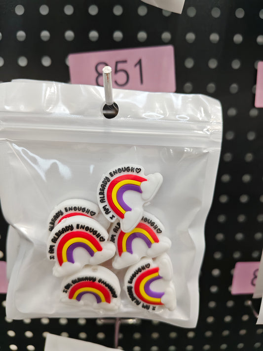 851 I am already enough 6pcs
