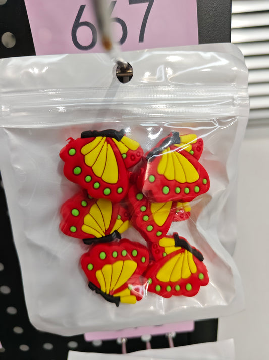 667 Butterfly 6pcs