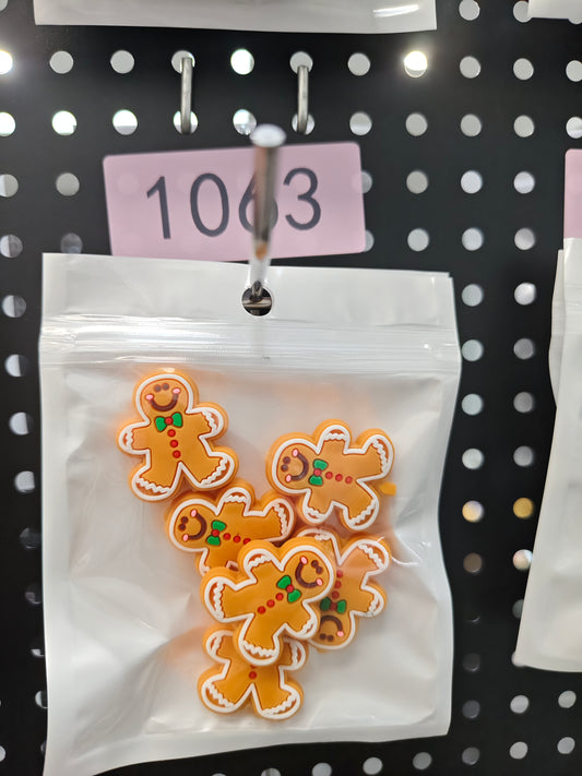 1063 Gingerbread man 6pcs