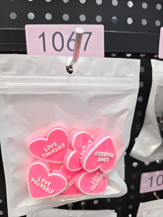 1067 Love yourself 6pcs
