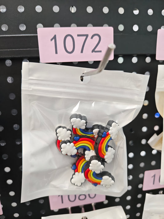 1072 Rainbow 6pcs