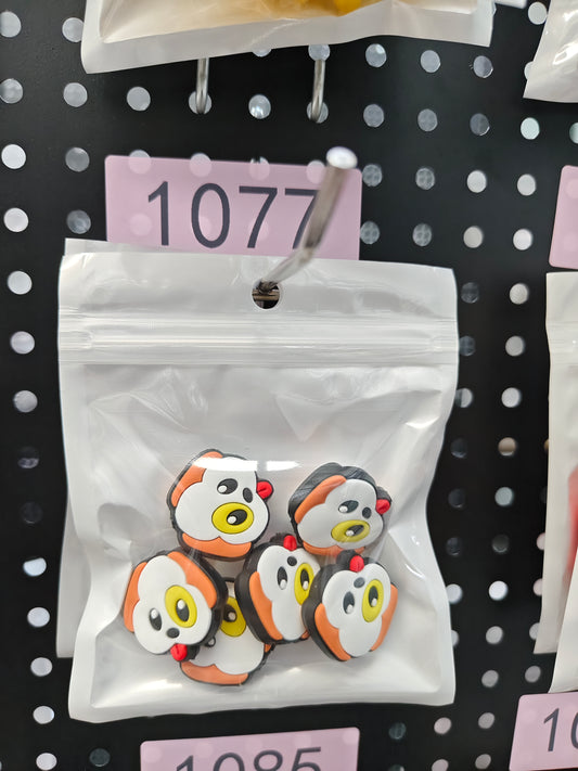 1077 Dog 6pcs