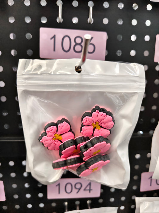 1086 Flower 6pcs