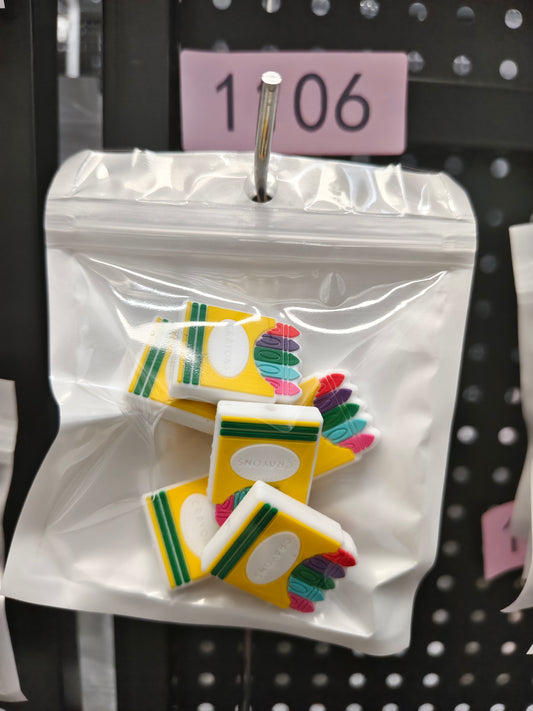 1106 Crayons 6pcs