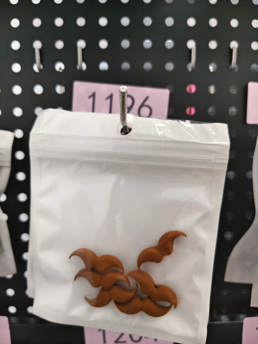 1196 3D Beard 6pcs