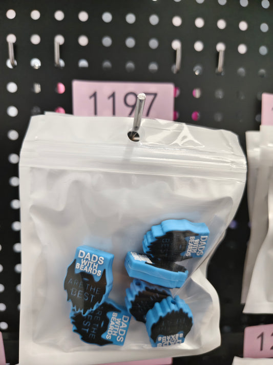 1197 Dads with beards 6pcs