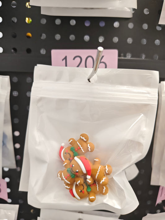 1206 Gingerbread Man 6pcs